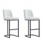 Manhattan Comfort Serena Barstool in White, 2PK 2-BS020-WH - alternate 3